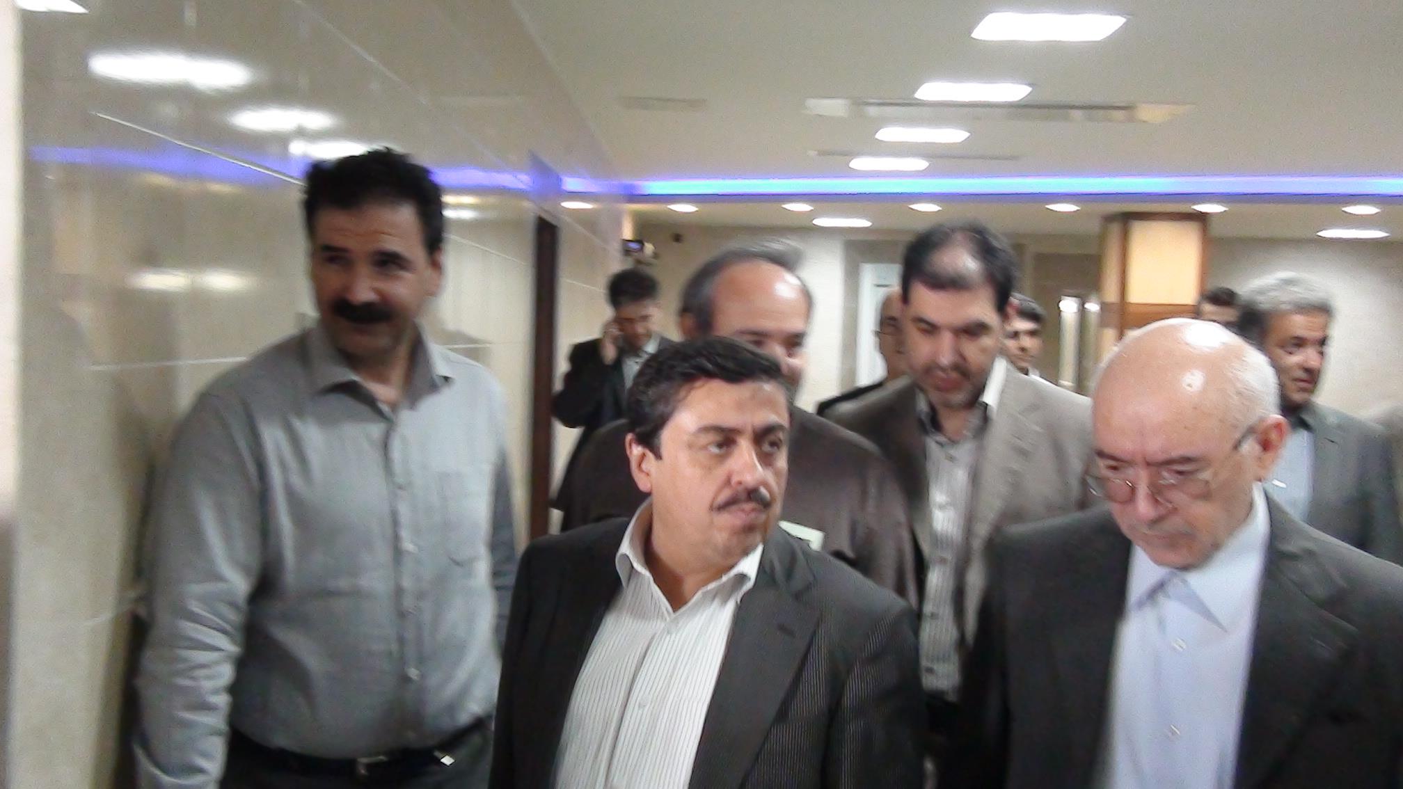 بازدید معاون درمان و بهداشت وزارت بهداشت، درمان و آموزش پزشکی مدیر کل محترم بیمارستانی و خدمات تعالی بالینی وزارت از ساختمان دیالیز 