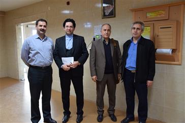 بازدید کارشناس مسئول سلامت اداری و حقوق شهروند معاونت توسعه و سرمایه انسانی سازمان مدیریت و برنامه ریزی استان از بیماران دیالیز