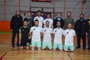 قهرمانی تیم فوتسال مرکزامام رضا(ع) در جام فجر
