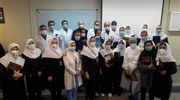 گزارش تصویری تجلیل از پرستاران و کادر درمان 