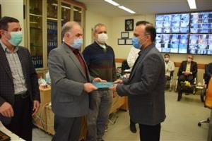 مراسم تودیع و معارفه مدیر مرکز آموزشی و درمانی امام رضا (ع) تبریز برگزار شد