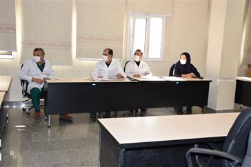 جلسه ایمنی بیمار و بررسی مسائل فرای روی ایمنی بیمار برگزار شد
