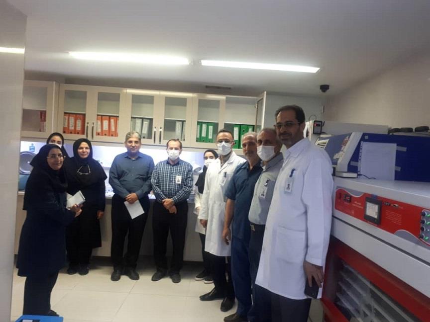  بازدید میدانی معاون توسعه منابع  بیمارستان امام رضا (ع)  تبریز