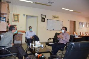 بازدید مدیر امور پشتیبانی و رفاهی دانشگاه علوم پزشکی تبریز