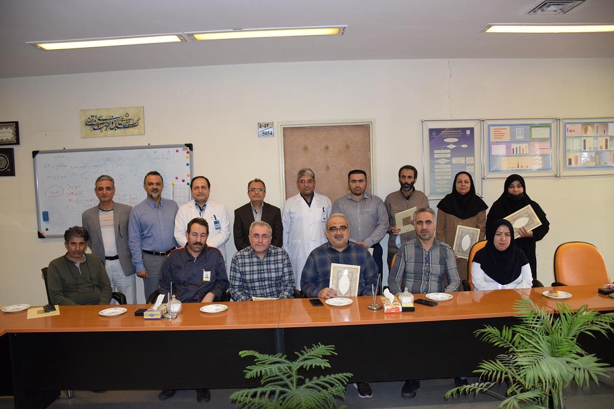 کارمندان نمونه سال  1401 دانشگاه علوم پزشکی تبریز معرفی شدند