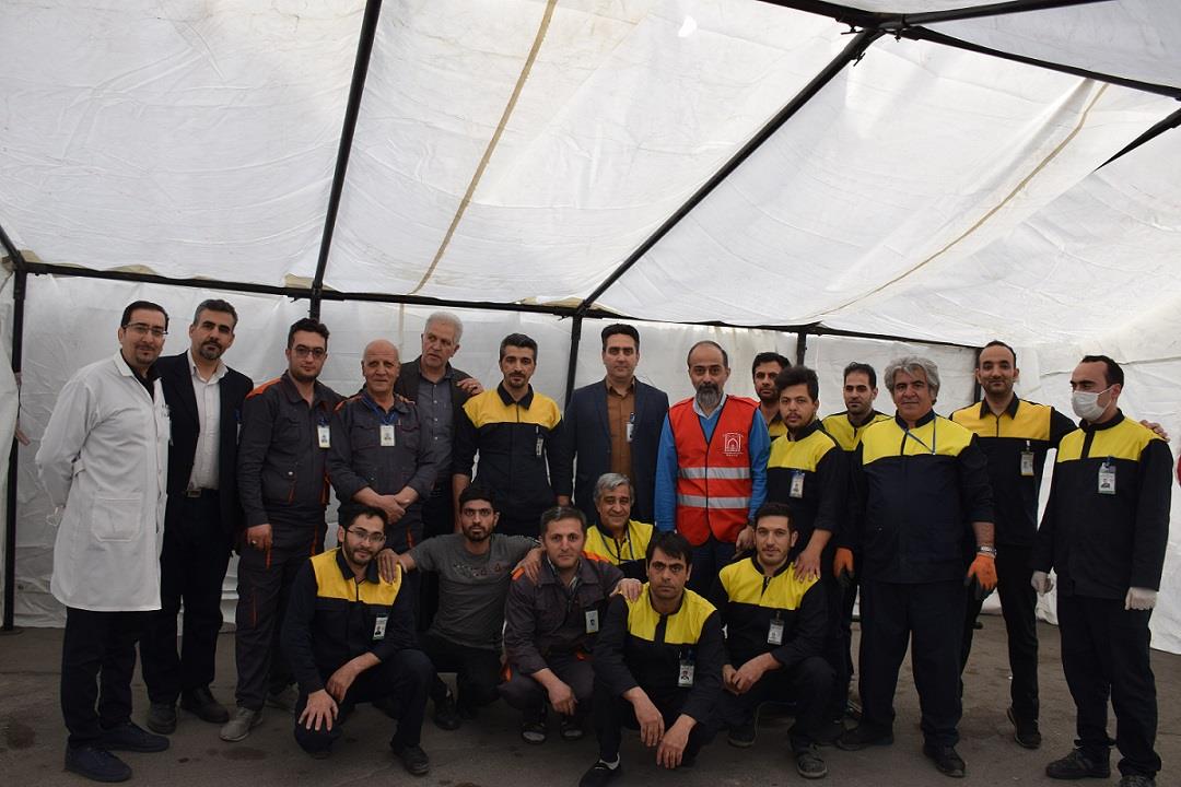 مانور هزمت در بیمارستان امام رضای تبریز برگزار شد