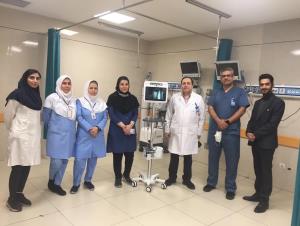 راه اندازی ست «انتوباسیون مشکل» در بخش اورژانس مرکز آموزشی درمانی امام رضای تبریز