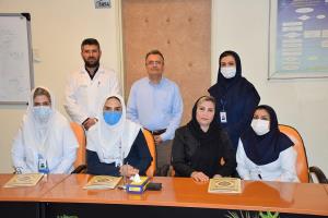 مسابقه "هفت سین بیمارستانی" در مرکز آموزشی درمانی و تحقیقاتی امام رضا(ع) تبریز