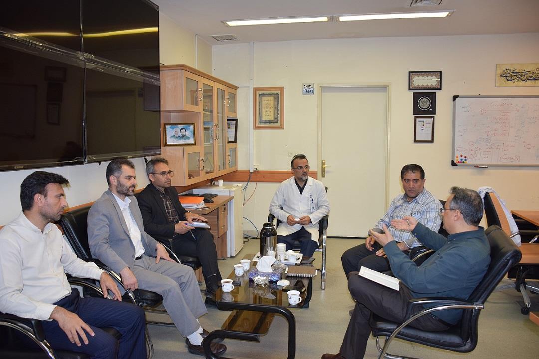 رضا رحمانی رئیس اداره خدمات پشتیبانی بیمارستان امام رضا (ع) تبریز: