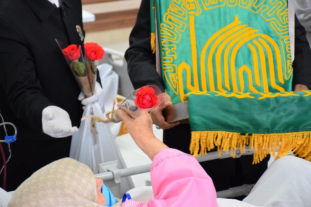 همزمان با میلاد با سعادت امام رضا (ع) در بیمارستان امام رضای تبریز برگزار شد؛