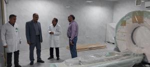 بازدید دکتر علی جنتی از پروژهای عمرانی بیمارستان امام رضای تبریز