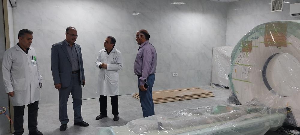 بازدید دکتر علی جنتی از پروژهای عمرانی بیمارستان امام رضای تبریز
