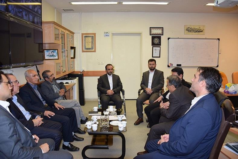 نشست مدیرکل سازمان‌های مردم‌ نهاد و خیرین سلامت وزارت بهداشت در بیمارستان امام رضای تبریز