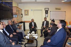 نشست مدیرکل سازمان‌های مردم‌ نهاد و خیرین سلامت وزارت بهداشت در بیمارستان امام رضای تبریز