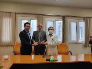 انعقاد تفاهم نامه همکاری موسسه خیریه بیمارستان امام رضای تبریز و بانک رسالت