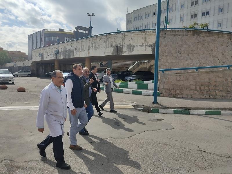 مهندس هوشیار در بازدید میدانی از پروژه های عمرانی مرکز امام رضا (ع)عنوان کرد؛