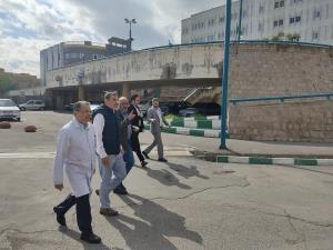 مهندس هوشیار در بازدید میدانی از پروژه های عمرانی مرکز امام رضا (ع)عنوان کرد؛