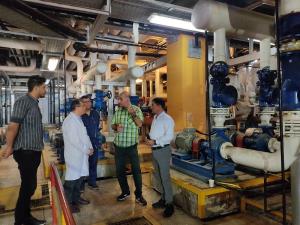 تعمیر و راه اندازی چیلر بیمارستان امام رضا(ع)