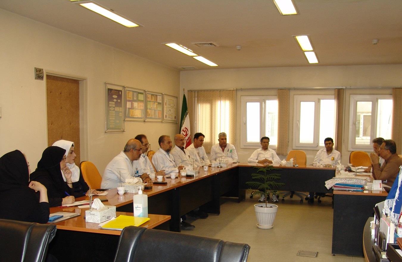 برگزاری نشست مسئولین پاراکلینیک مرکز امام رضا(ع) تبریز