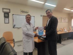 تقدیرمسئولین شهرستان سلماس از اساتید مرکز امام رضا (ع) تبریز