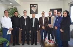 تاکیددکتر محمدزاده بر استفاده از ظرفیت های موجود در دو سازمان جهت ارتقای سطح ایمنی بیمارستان