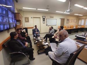 بازدید سرزده ارزیابان اعتبار بخشی معاونت درمان ازبیمارستان امام رضا(ع)