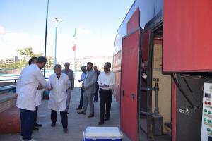 مشارکت خوب کارکنان بیمارستان امام رضا(ع) در اهدای خون؛