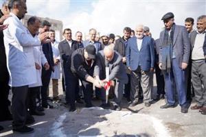 پروژه همراه سرای بیمار در مرکز آموزشی، درمانی و تحقیقاتی امام رضا (ع) تبریز کلنگ زنی شد