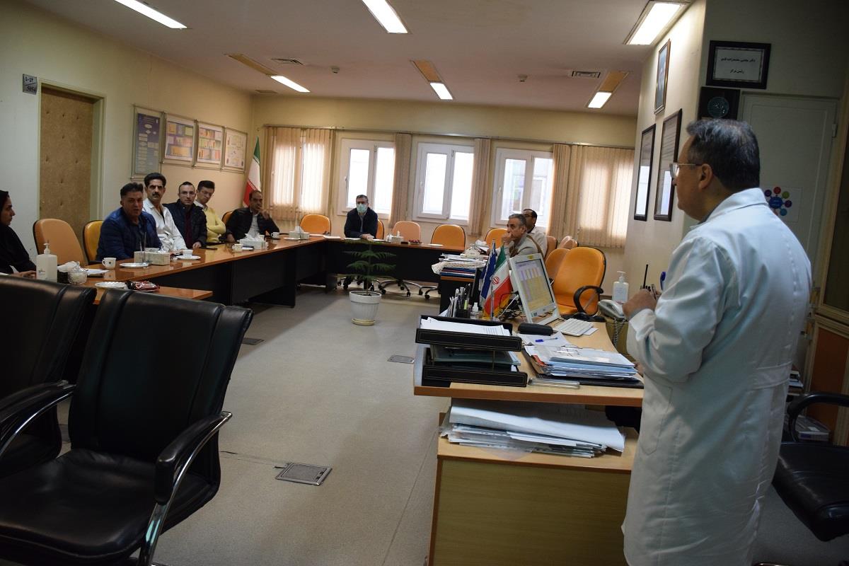 برگزاری جلسه توانمندیها ، مشکلات و  چالش های گروه ارتوپدی درمرکز آموزشی درمانی امام رضا(ع)