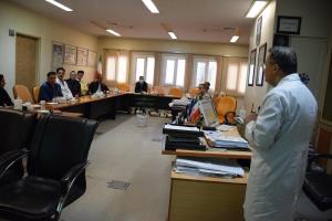 برگزاری جلسه توانمندیها ، مشکلات و  چالش های گروه ارتوپدی درمرکز آموزشی درمانی امام رضا(ع)