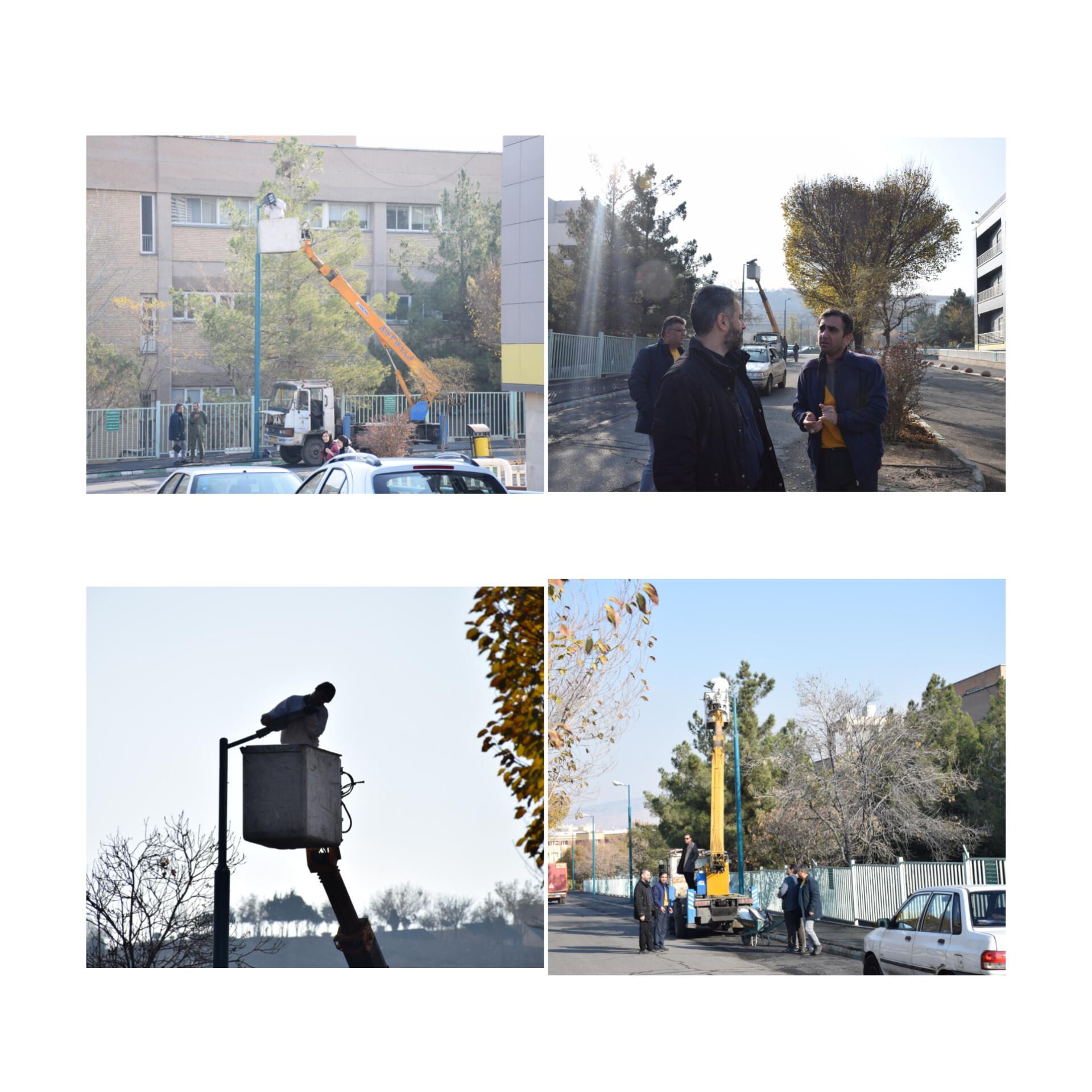 در راستای اجرای سنجه های بیمارستان سبز انجام شد؛