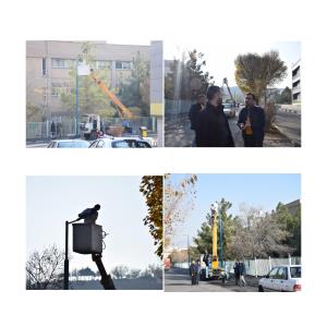 در راستای اجرای سنجه های بیمارستان سبز انجام شد؛