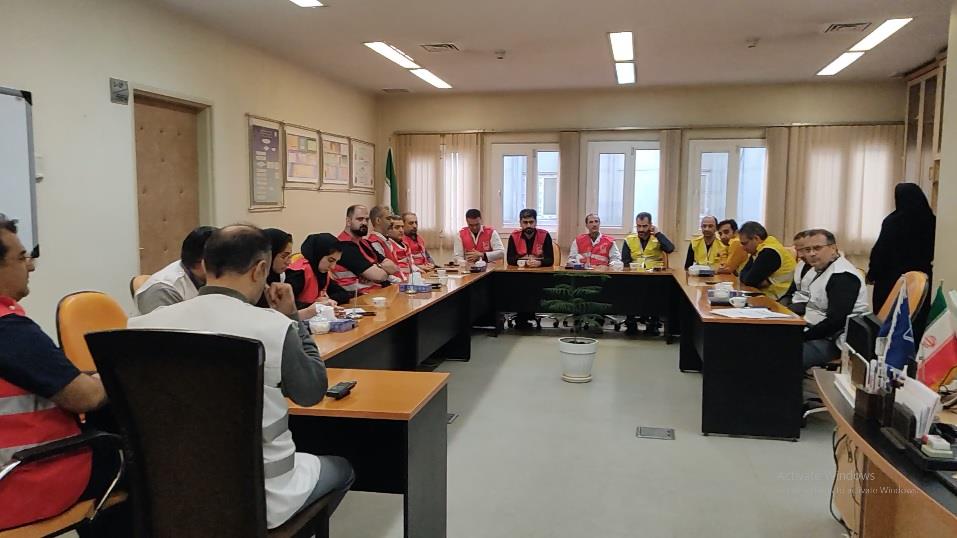 با مدیریت مرکز هدایت عملیات بحران (EOC) دانشگاه برگزار شد؛