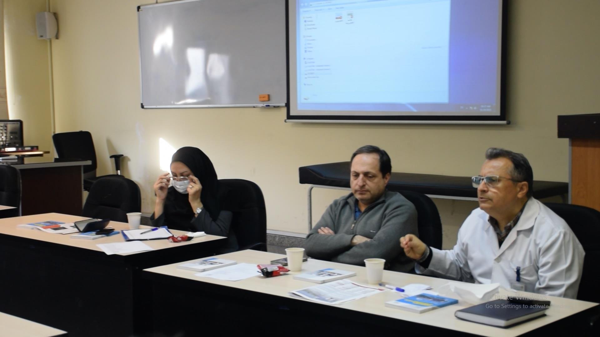 برگزاری جلسه تیم مدیریتی مرکز آموزشی درمانی امام رضا(ع) تبریز