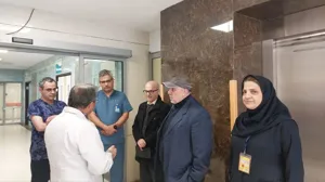 بازدیددکتر جودتی از بخش اورژانس مرکزامام رضا (ع)