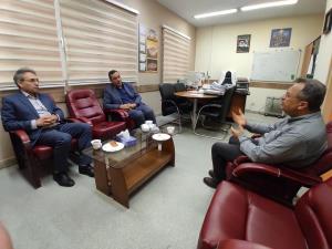 حضوررئیس سازمان مدیریت و برنامه‌ریزی آذربایجان شرقی در مرکز امام رضا(ع)؛