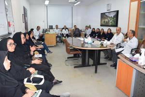 برگزاری نشست سوپروایزرین و رئیس مرکز امام رضا(ع)