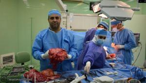 گزارشی از یک جراحی نادر در مرکز امام رضا(ع)