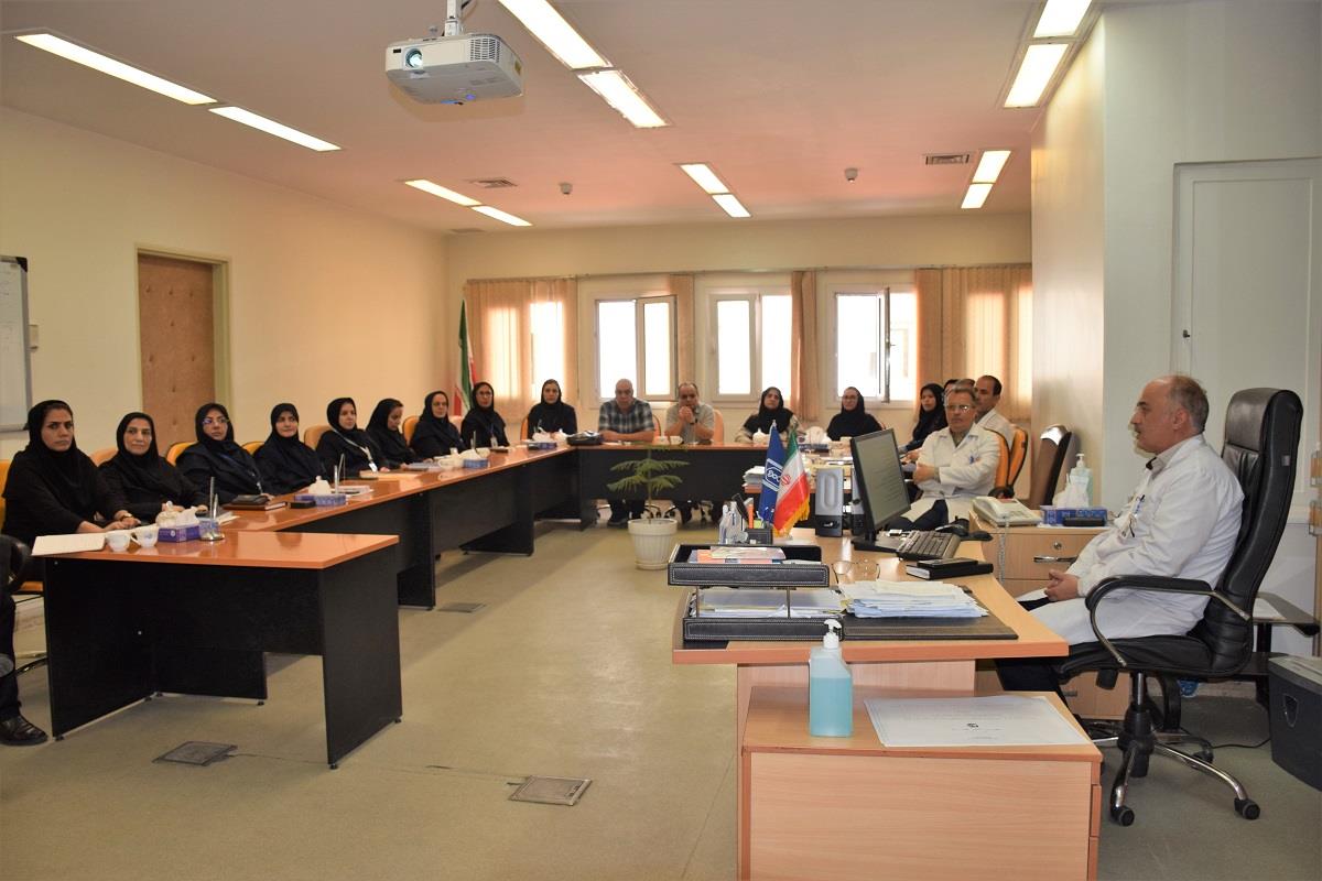 دومین نشست رئیس مرکز آموزشی درمانی امام رضا(ع) با سوپروایزرین مرکز در سال جاری؛