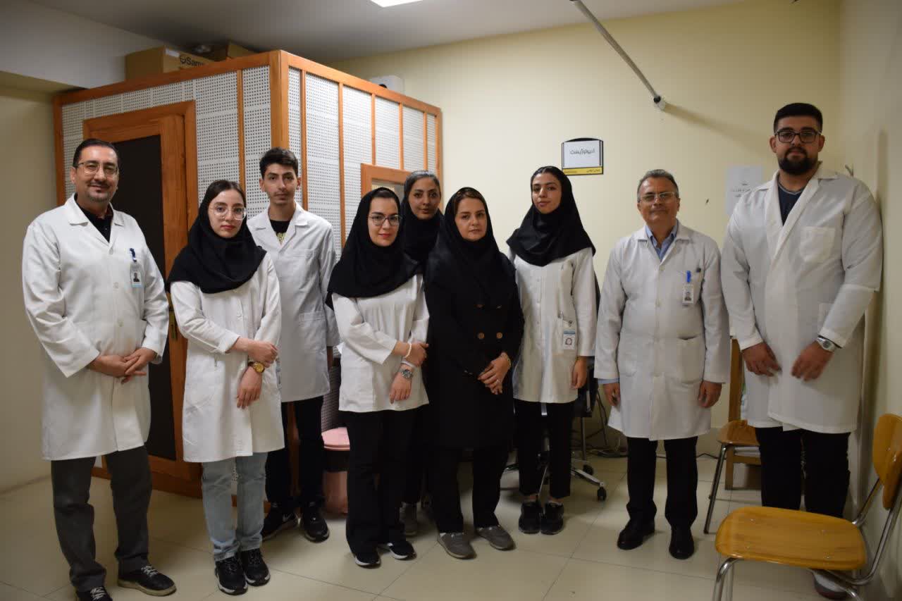 واحد شنوایی سنجی بیمارستان امام رضا ع تبریز 