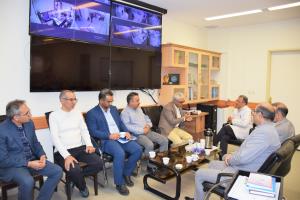 بازدید مدیر کل بیمه‌گری و جذب منابع سازمان بیمه سلامت از مرکز امام رضا(ع) تبریز