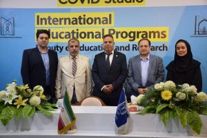 بازدید هیات دانشگاه المستقبل عراق از مرکز امام رضا(ع)