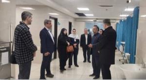 بازدید دکتر جندقی از اورژانس مرکز امام رضا(ع)