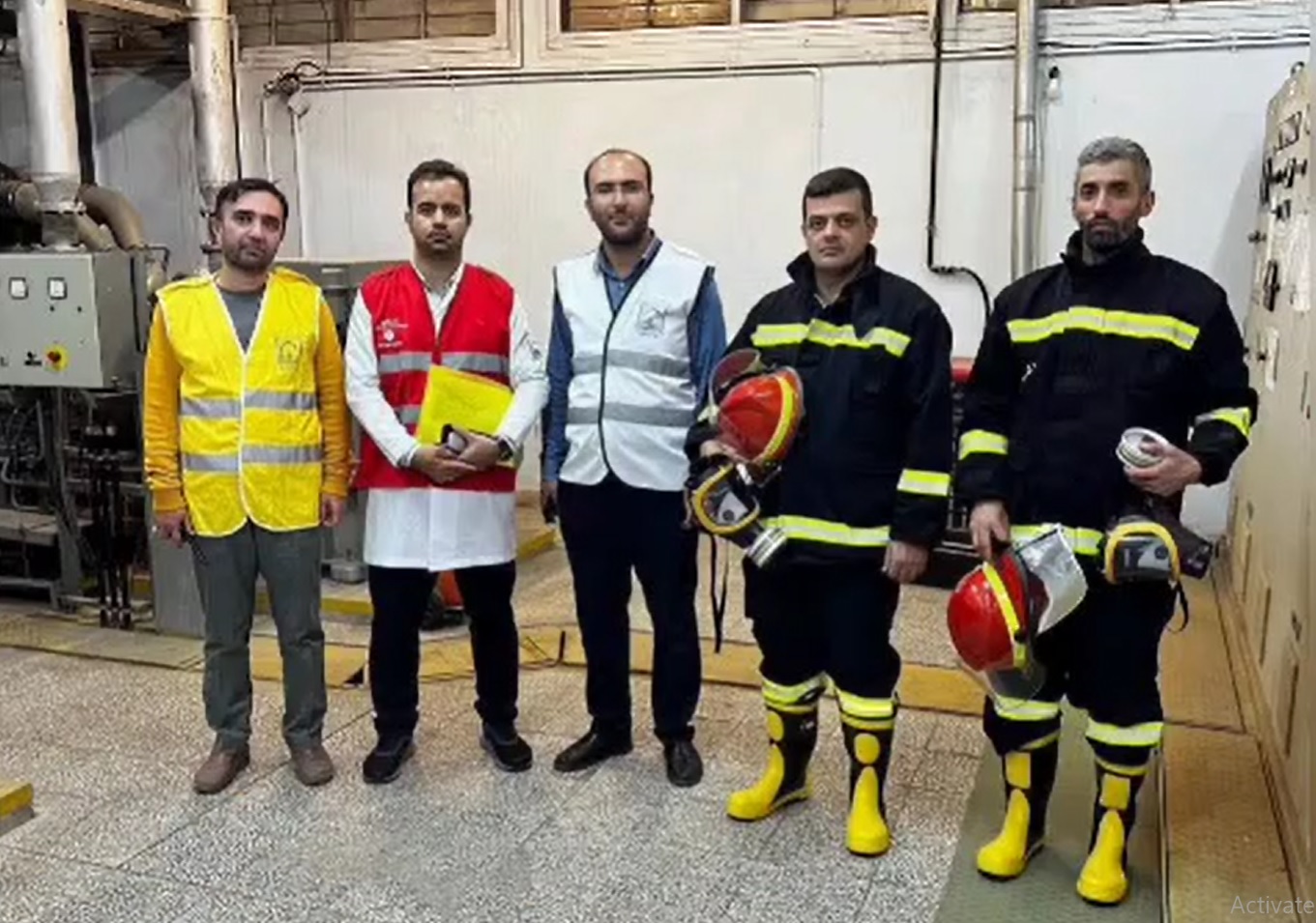 تشکیل تیم واکنش سریع آتش نشانی مرکز امام رضا(ع) تبریز