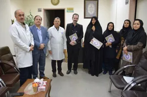 تقدیر از کادر کتابخانه مرکز آموزشی درمانی امام رضا(ع) در روز جهانی کتاب