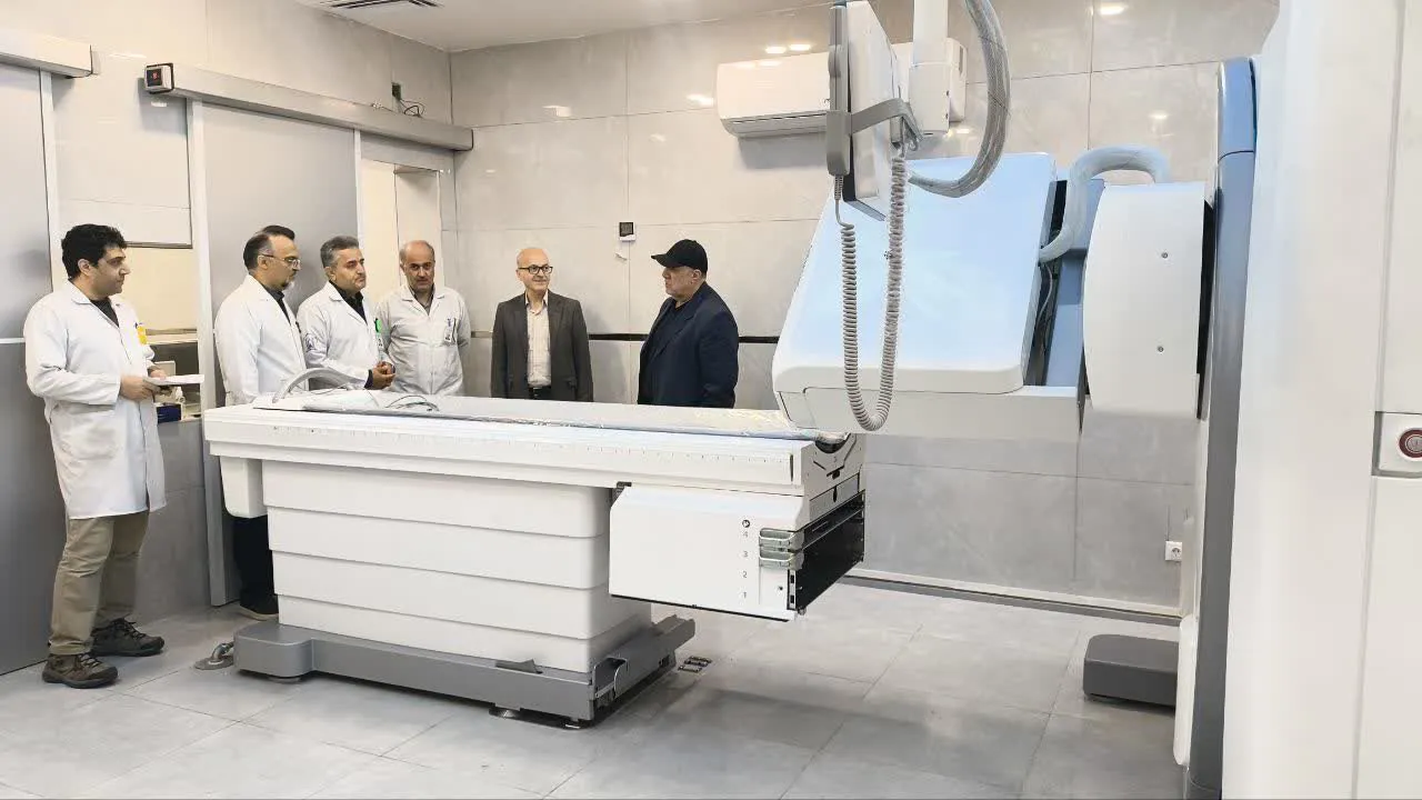 بازدید رئیس دانشگاه علوم پزشکی تبریز از پروژه اسپکت‌سی‌تی مرکز آموزشی درمانی امام رضا (ع)  