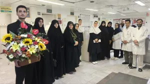 تقدیر گروه‌های جهادی مردمی از کادر درمان مرکز آموزشی درمانی امام رضا (ع)