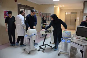 برگزاری مانور تخلیه ایمن تجهیزات پزشکی با هدف ارتقای آمادگی در شرایط اضطراری