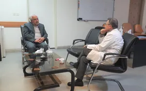 بازدید مدیر بازرسی دانشگاه علوم پزشکی تبریز از مرکز آموزشی درمانی امام رضا (ع) تبریز