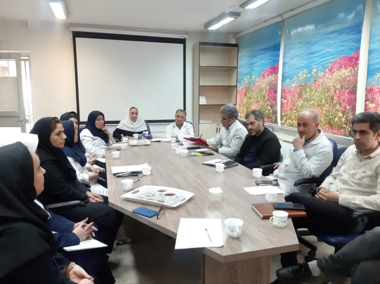 انجام بازدیدهای ایمنی بیمار در مرکز آموزشی درمانی امام رضا (ع) تبریز